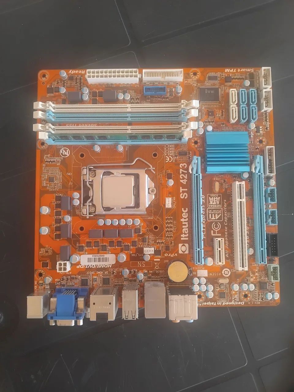 Placa mãe ddr3 de 8gb com i3 de 3 geração com memória ram