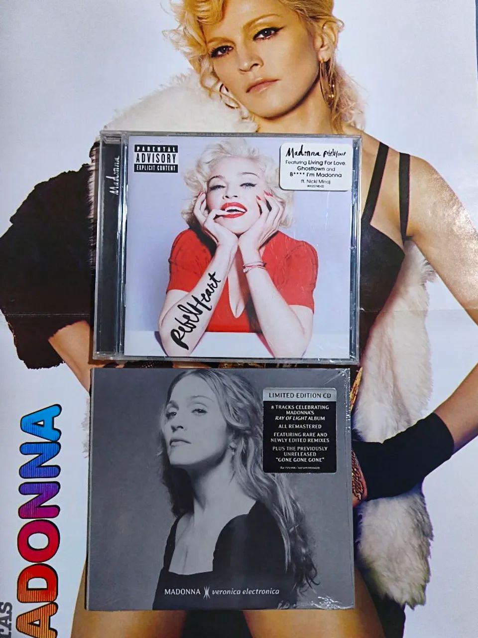 CDs importados e lacrados - Madonna