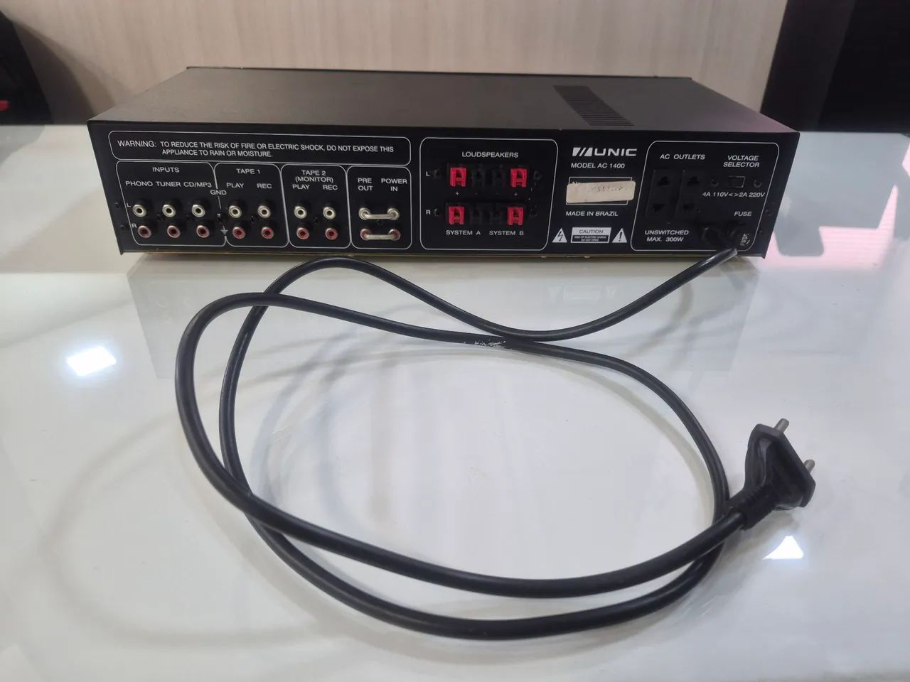 Amplificador/Receiver UNIC AC 1400 Professional - Foto 5