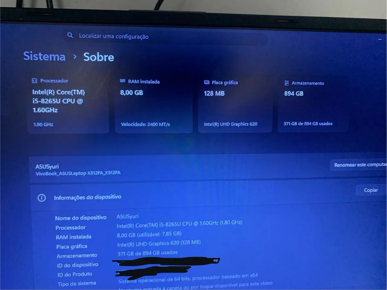 notebook asus x512F - Foto 2