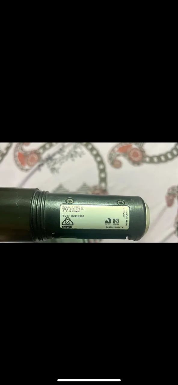 Microfone Shure Sm58 digital - s/fio  - Foto 4