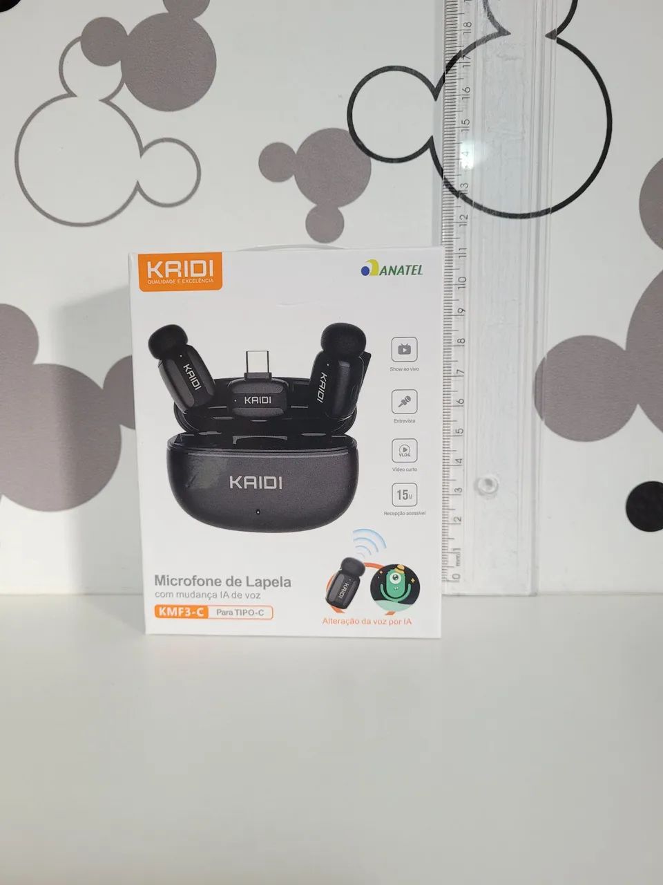 Microfone Sem Fio USB-C - Foto 4