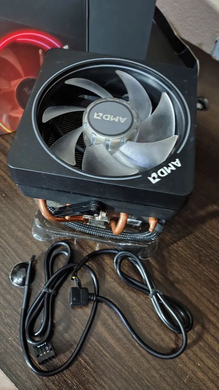 Asus ATX TUF B450 plus gaming com Ryzen 7 2700x  - Foto 4