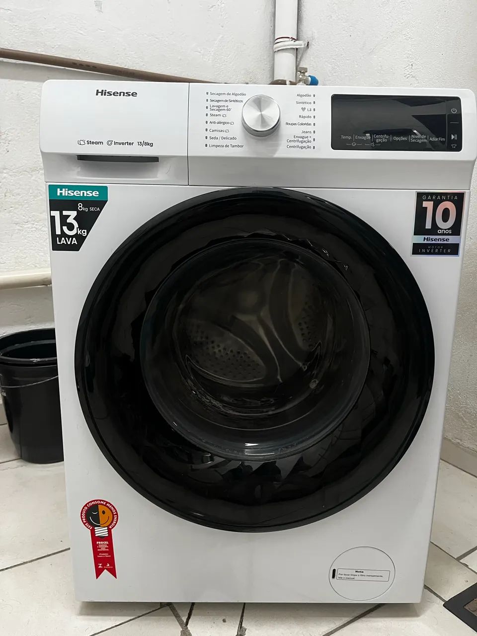 Lava e Seca Hisense 13 kg 