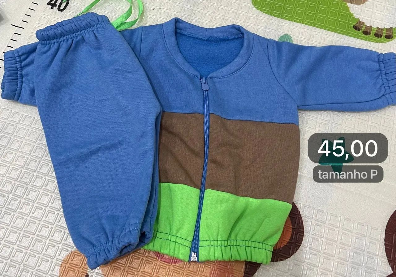 Conjunto moletom infantil  - Foto 3