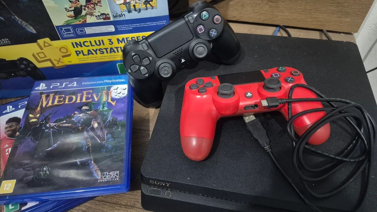 Ps4 - 1 TB de armazenamento  - Foto 4