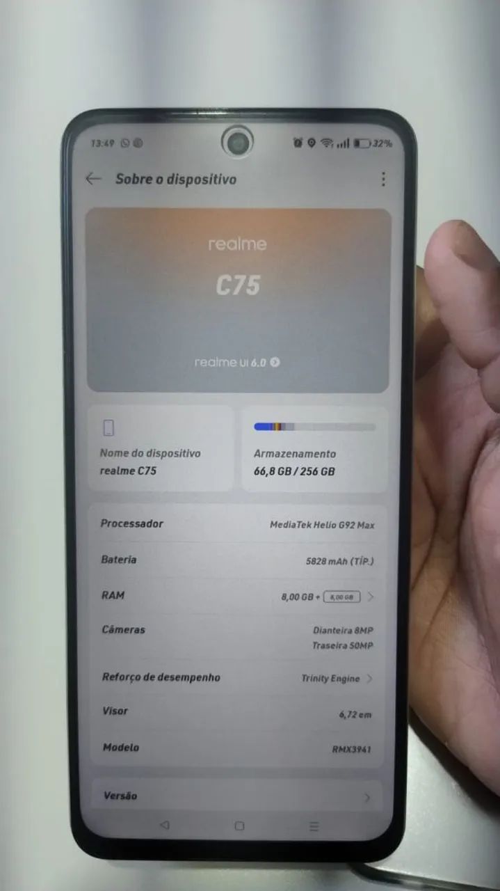 Celular Realme C75 - Foto 3
