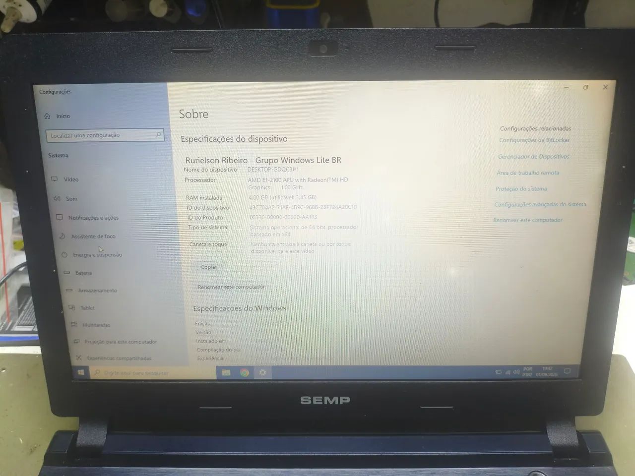 Notebook Semp - Foto 4