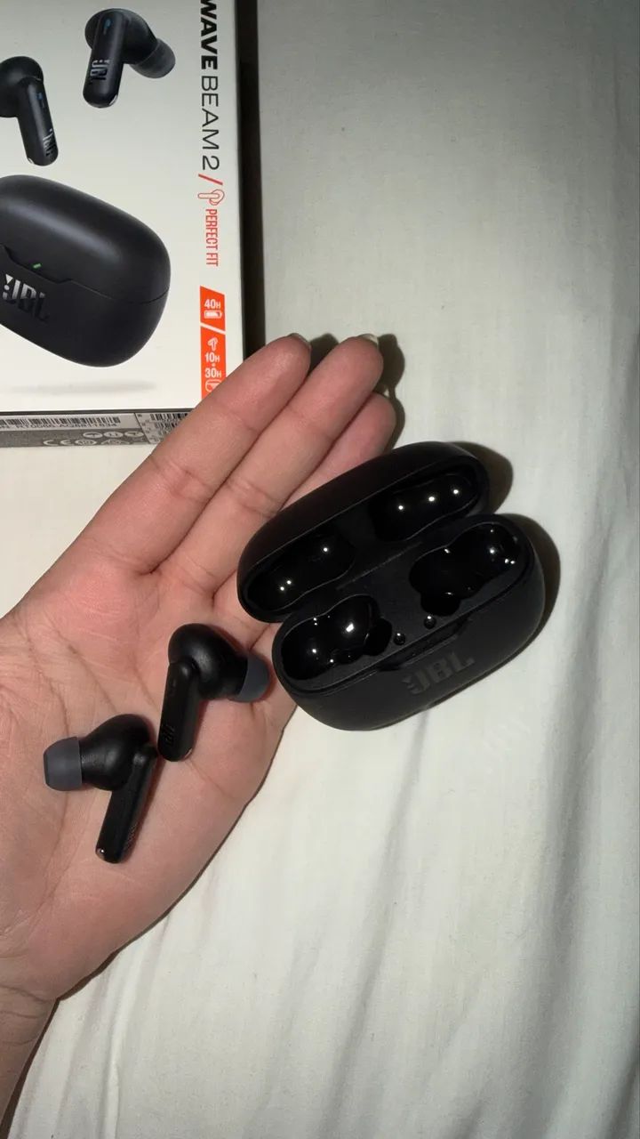 Fone JBL bluetooth Wave Beam 2 - Foto 5