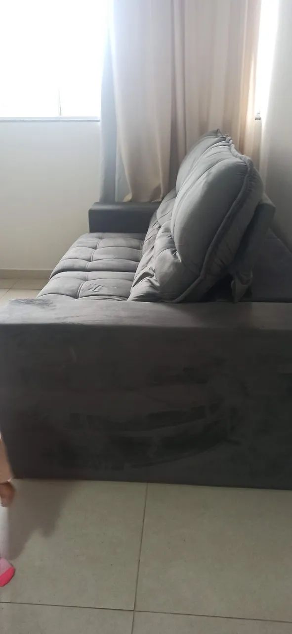 Semi-new 2.10m reclining sofa65576096363011125