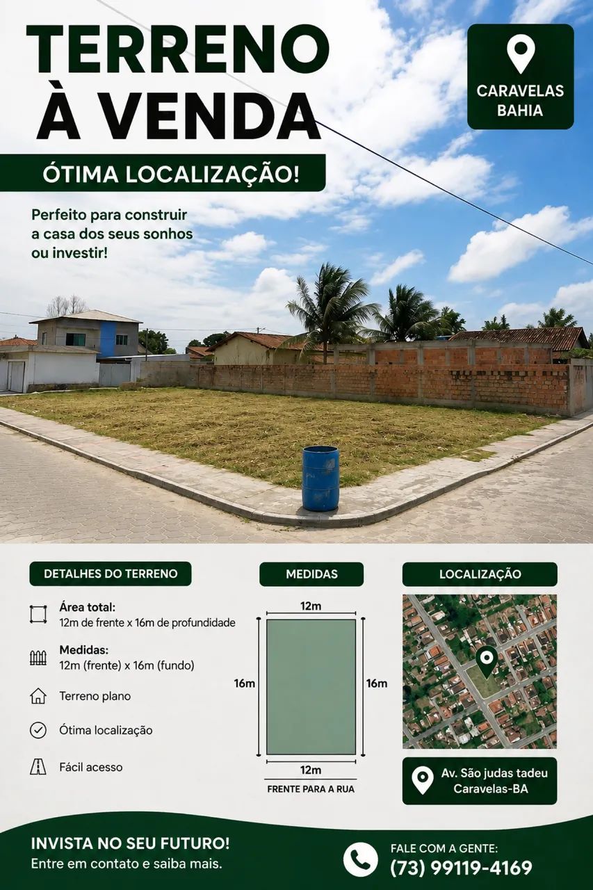 VENDE-SE TERRENO 