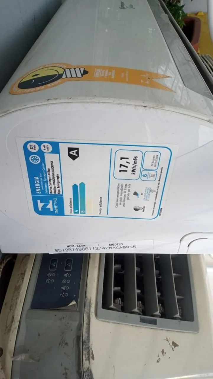 Ar Condicionado Springer Midea 9000Btu - Defeito - Foto 4