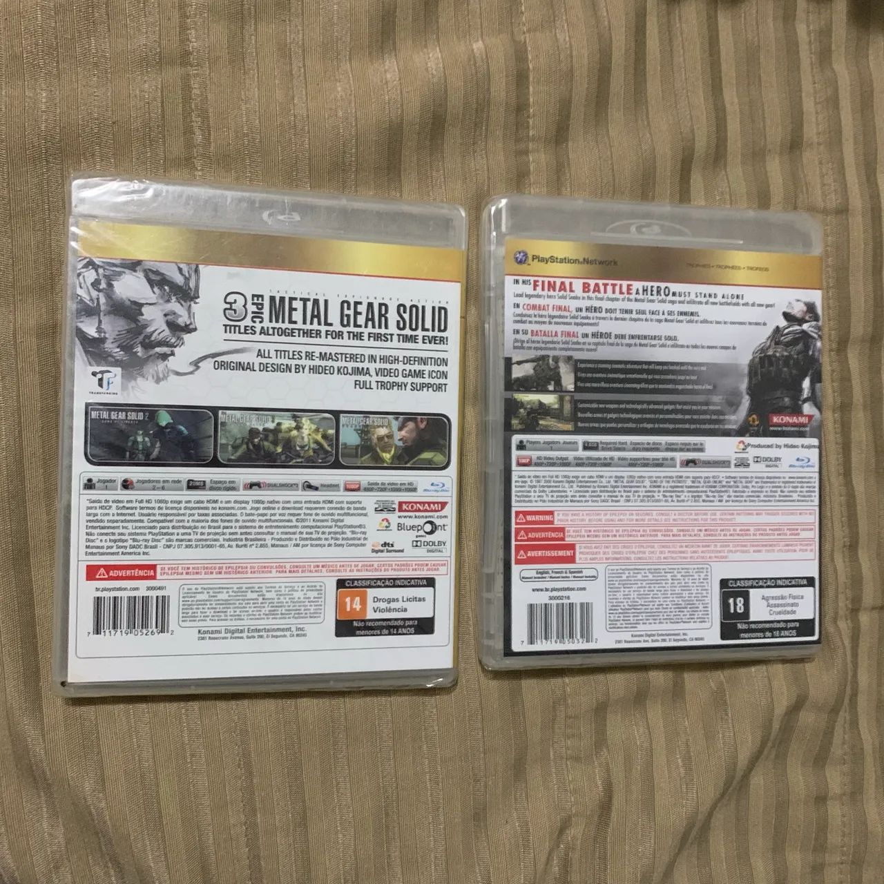 L GEAR SOLID 3 メニュー パンフレット L GEAR SOLID 3 メニュー