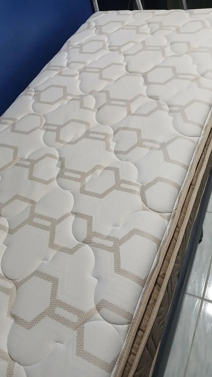 Cama solteiro - Colchão Ortoplus Pelmex - Foto 4
