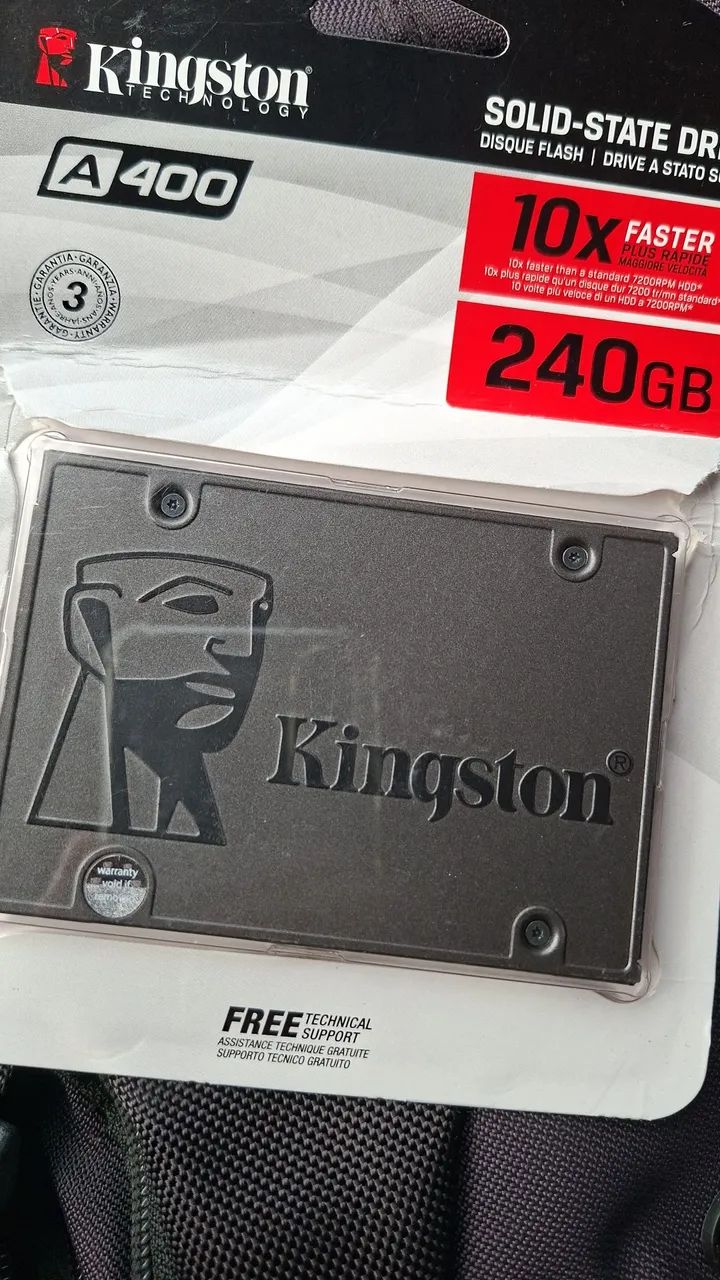 Ssd Kingston 240gb novo