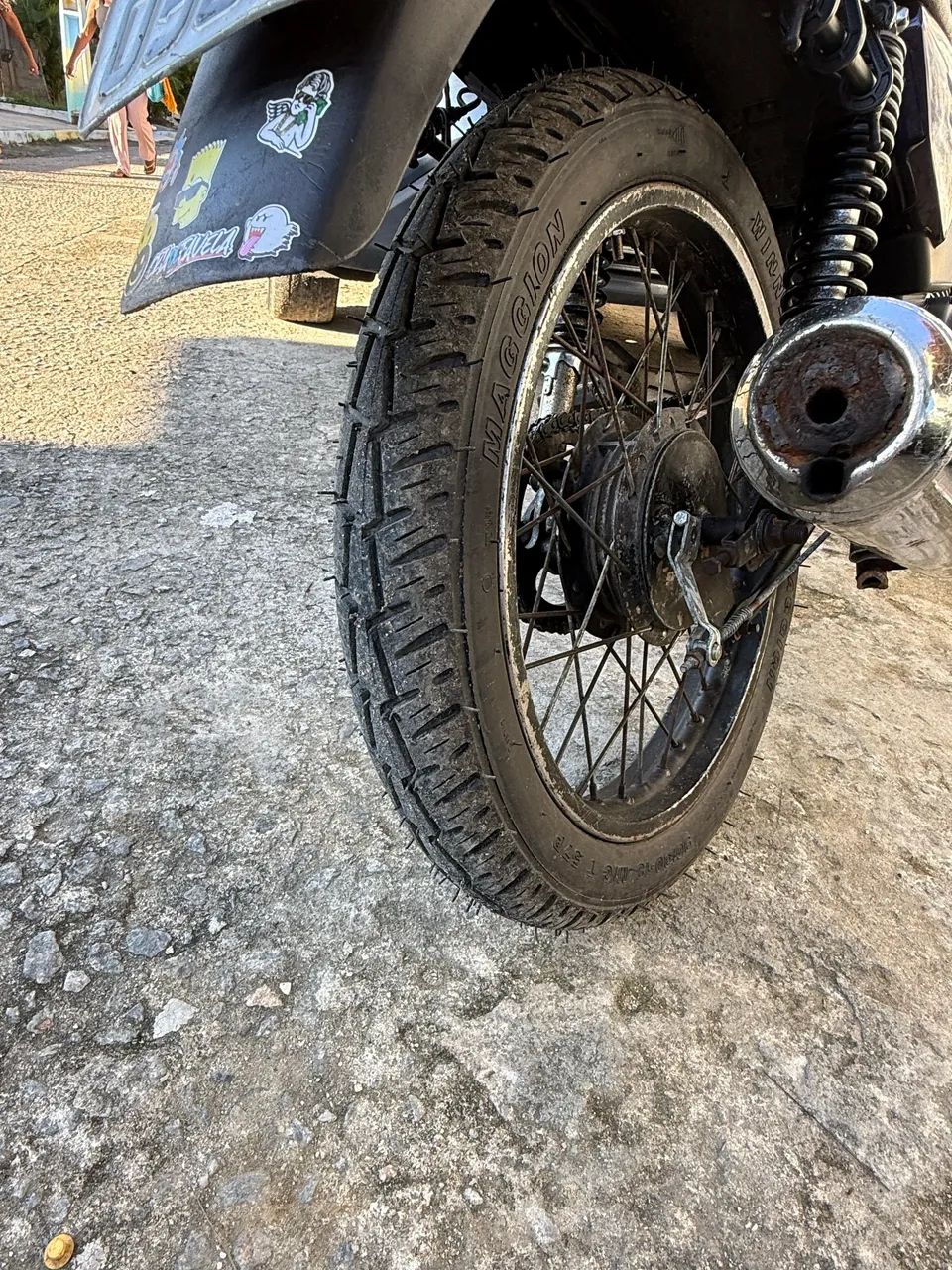 Moto ybr 2005 ed com a roupa da factor - Foto 3