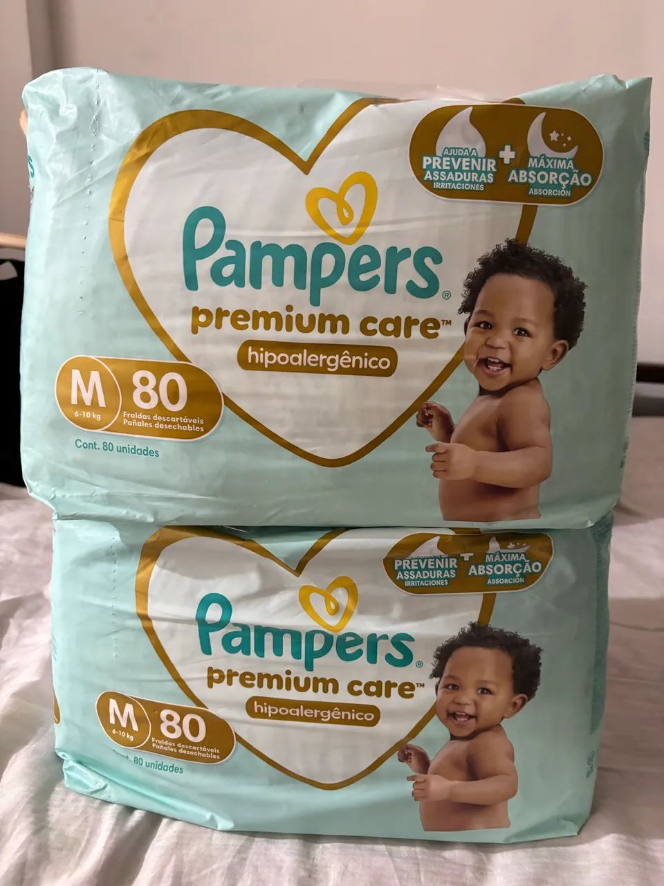 Fraldas Pampers M 
