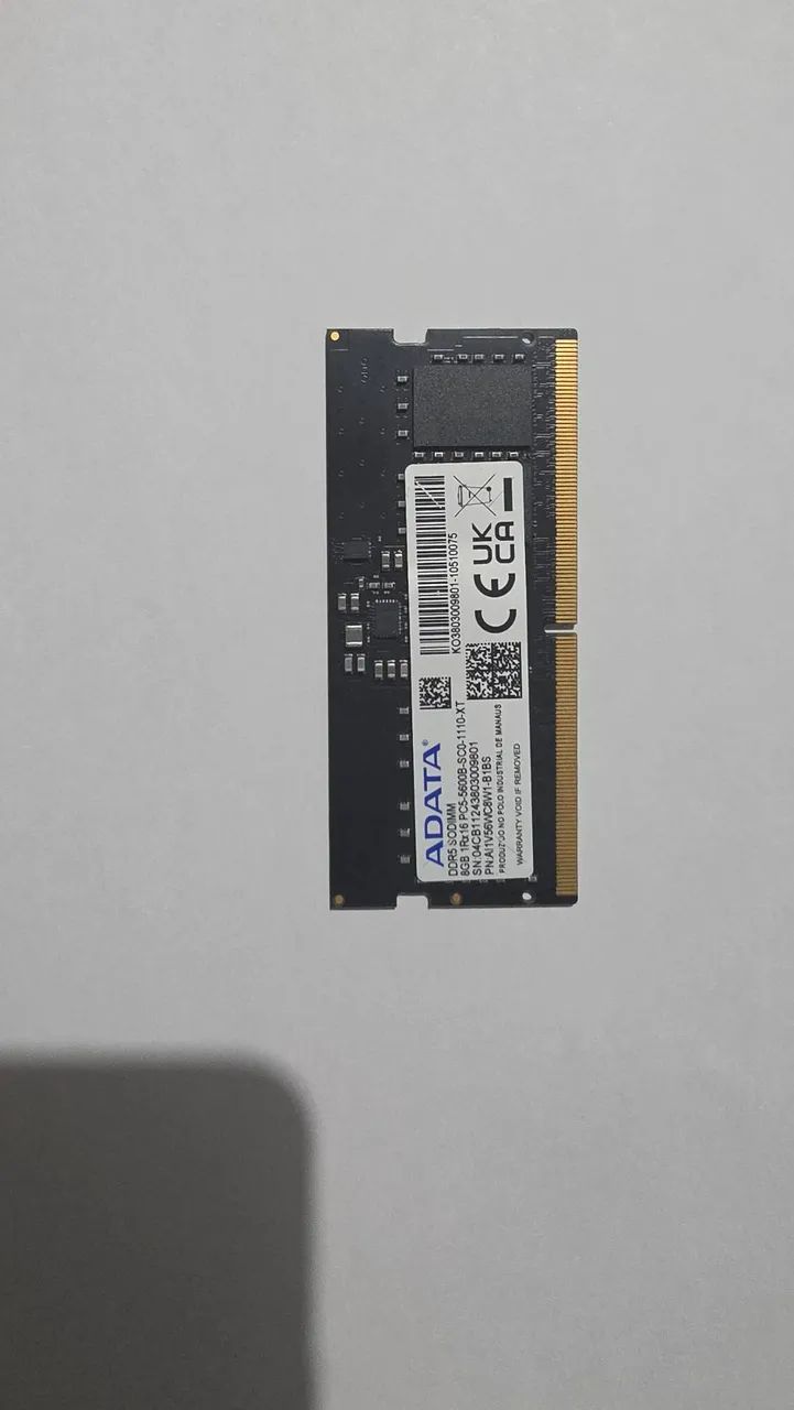 Memoria ram ddr5 notebook 