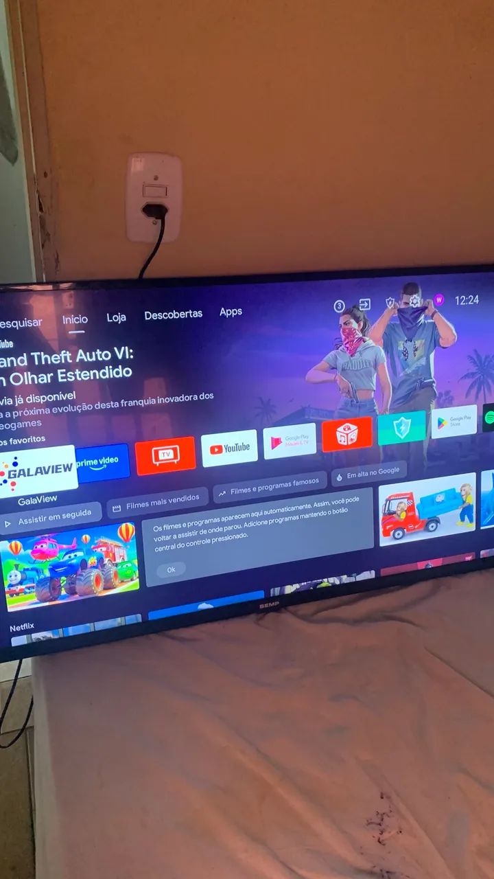 TV Smart semp TCL 43 polegadas* - Foto 2