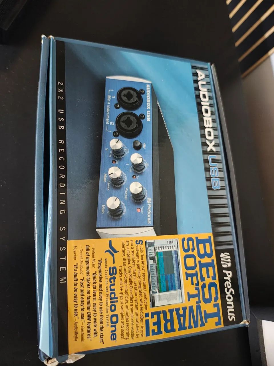 Interface de áudio Presonus áudio Box 24bits - Foto 4