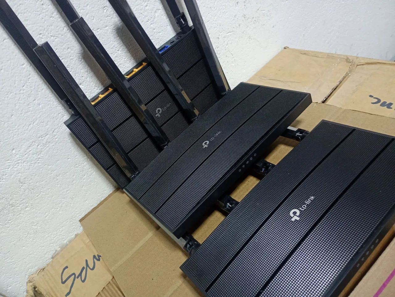 Lote 20 Roteador TP-Link C6 Dualbad + Fontes - Foto 5
