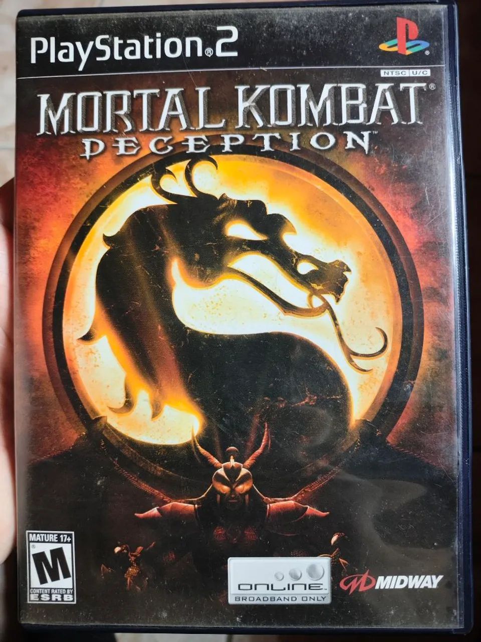 Mortal Kombat Deception PS2 Original Completo