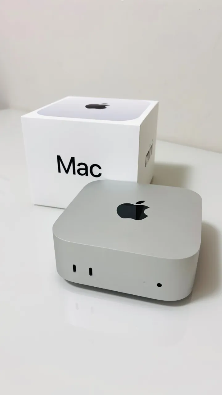 Apple Mac Mini M4 16/256 Gb Silver - Computadores e Desktops