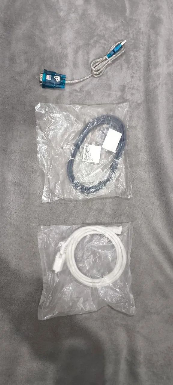 Lote Cabos Console USB VGA RJ45 Adaptadores Rede Programação - Foto 5