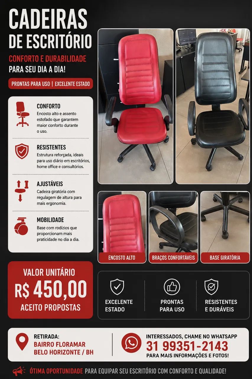 Móveis de escritório  - Foto 3