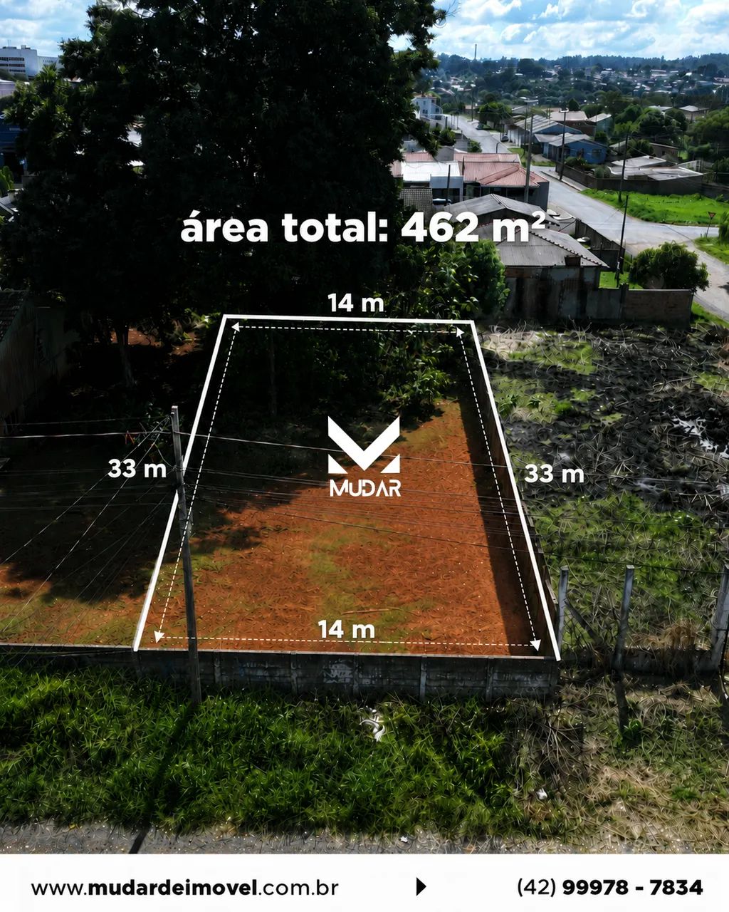 Terreno em Uvaranas com 462 m2 - Foto 2