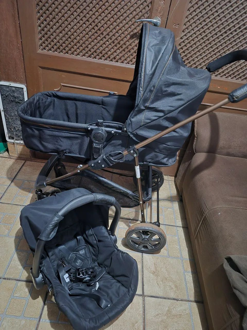 Carrinho com Bebê Conforto  - Foto 4