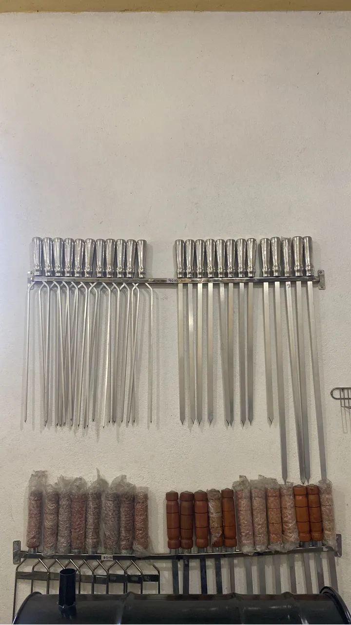 Espetos em alumínio  - Foto 2