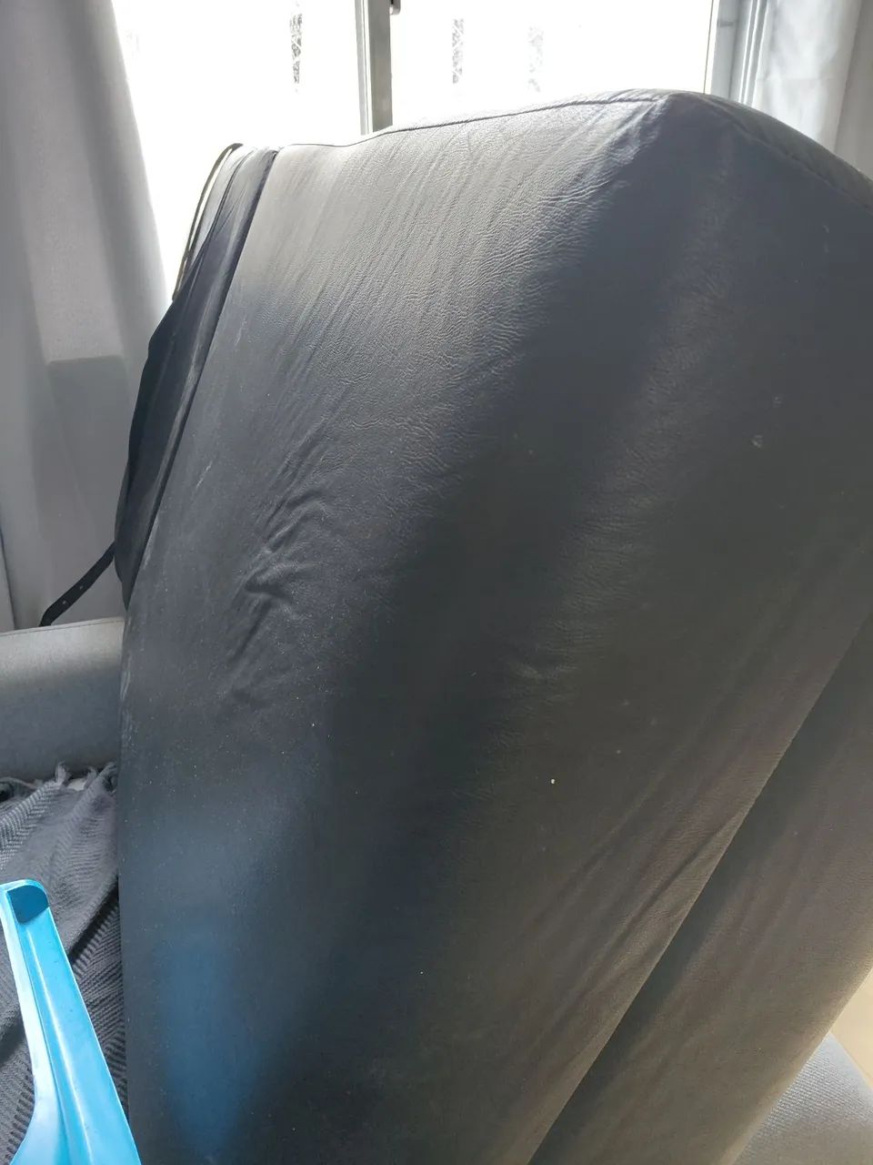 Sofá-cama/colchão TokStok couro - Foto 3