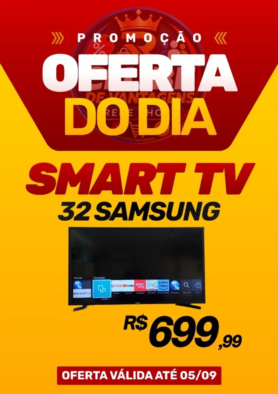  TV BOA BARATA E COM GARANTIA DE ATÉ 01 ANO NO REDE SHOPE MOSSORÓ