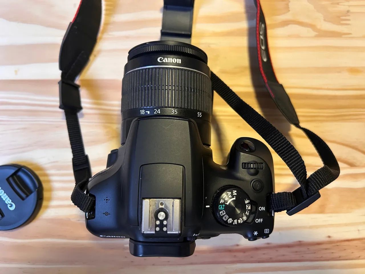 CÂNON T6 + lente 18-55mm (aceito troca)    - Foto 4