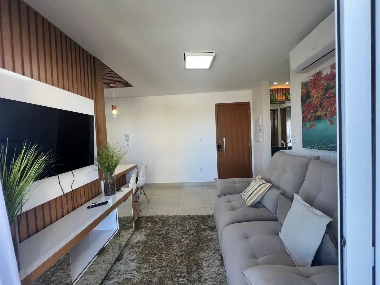 Alugo apto de 1 Q mobiliado e decorado - Foto 2