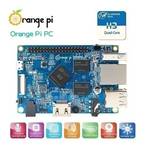 Orange Pi Pc 1gb H3 Quad Core Linux Android Ubuntu - Foto 3