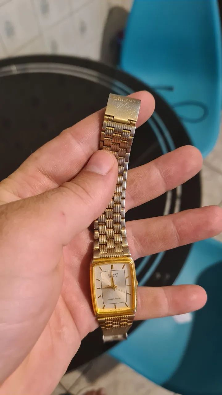 Relógio Orient Quartz Vintage Dourado - Elegante e Funcional | Ref. KYB05JL8-20 - Foto 4