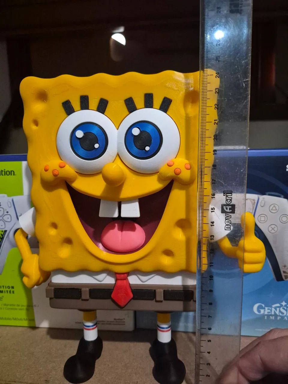 Bob Esponja feito em impressão 3D - Foto 2