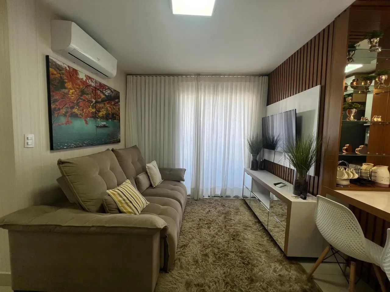 Alugo apto de 1 Q mobiliado e decorado - Foto 3