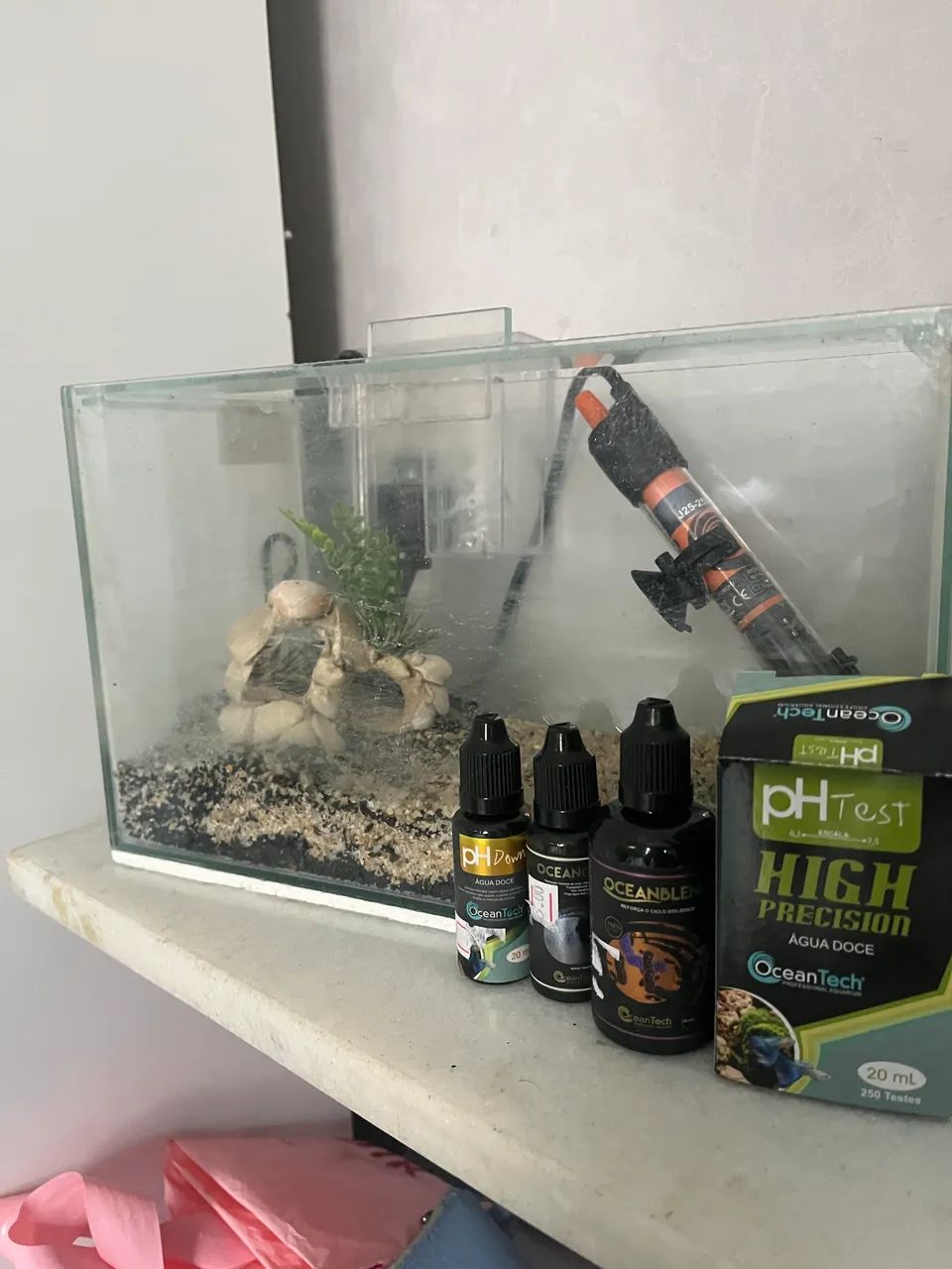 Kit Aquarismo com aquário 10L - Foto 4