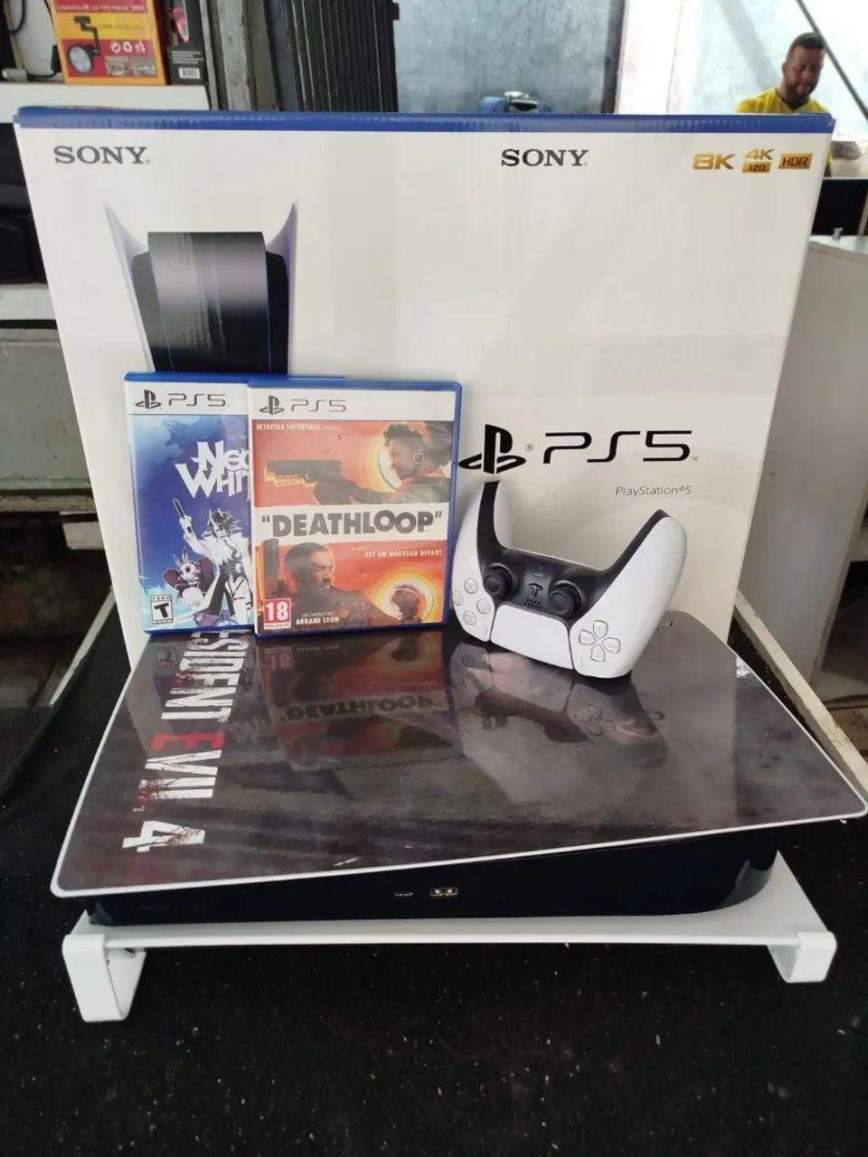 Ps5 fat com leitor + 6 meses de garantia  - Foto 2