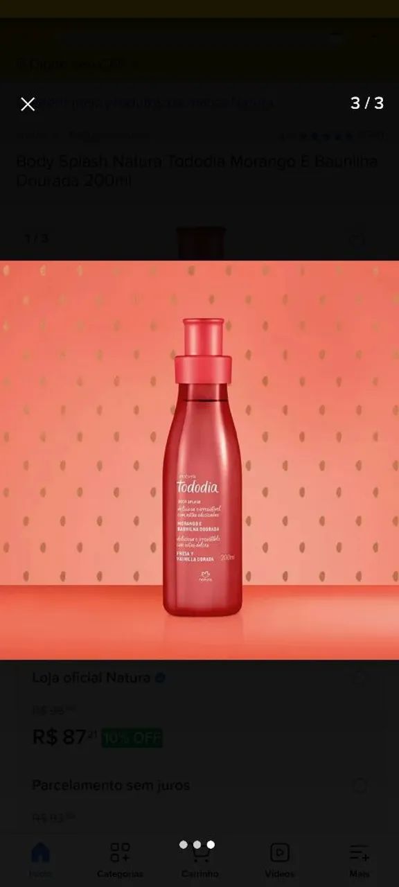 Colonia Body Splash Natura  - Foto 2