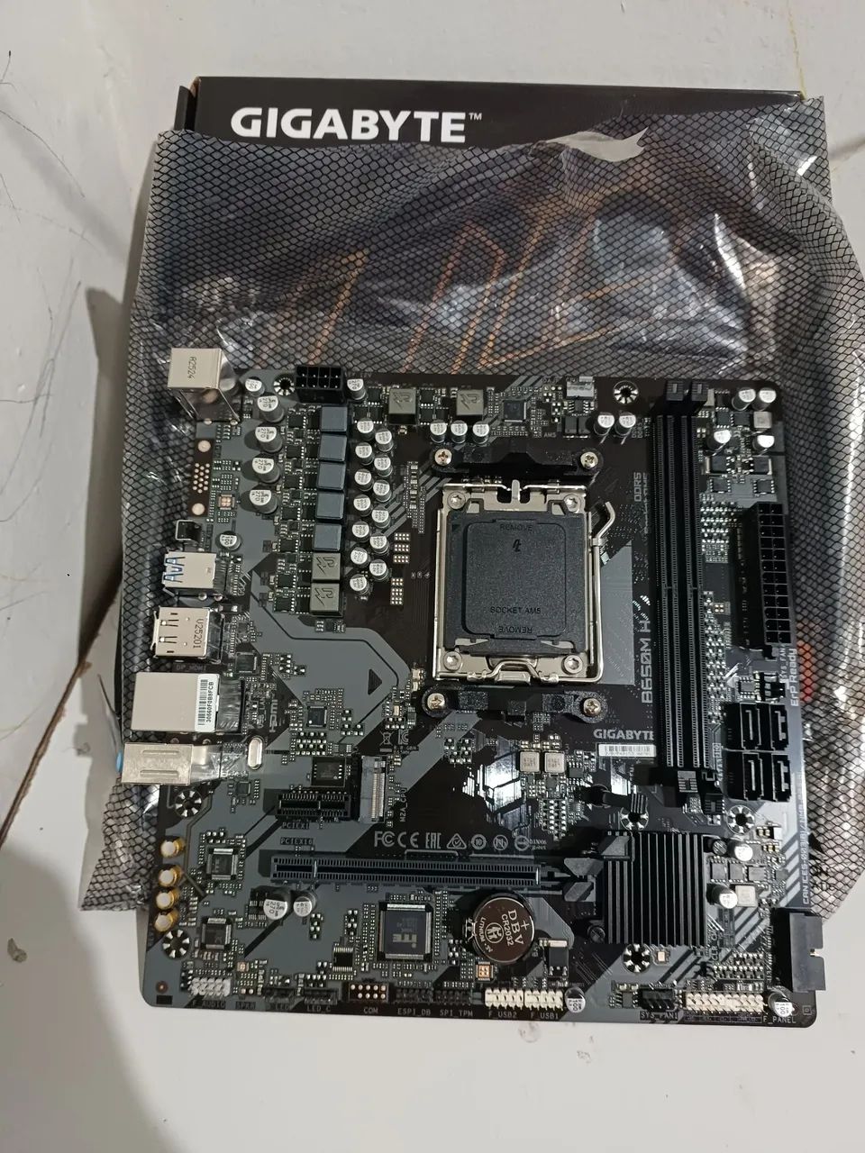 Placa Mãe AM5 Gigabyte B650M H - Foto 2