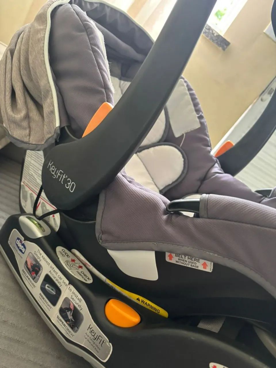 Bebê Conforto Chicco com base - Foto 5