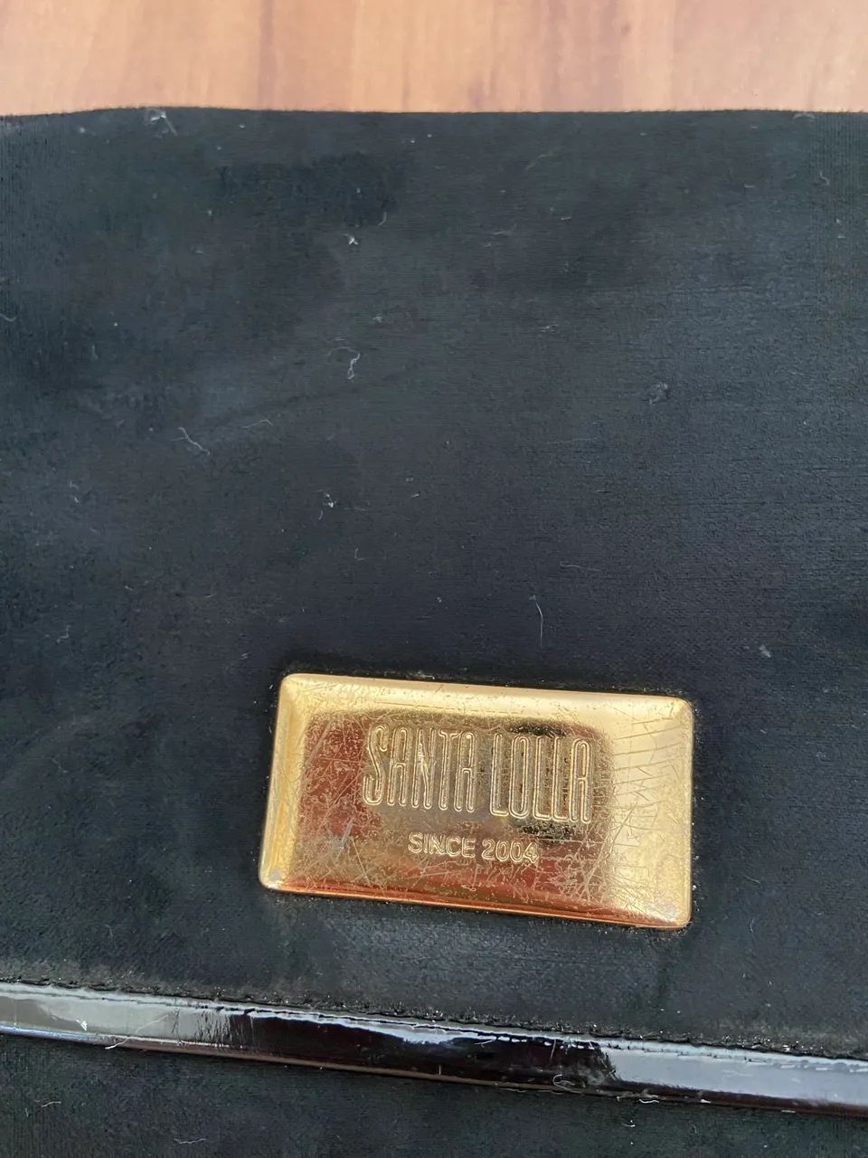 Bolsa de Mão Santa Lolla Preta - Foto 3