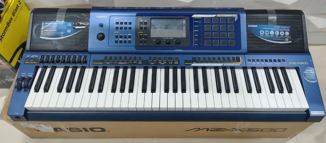 Teclado Casio MZ-X500 Bem novo zero marcas - Instrumentos musicais