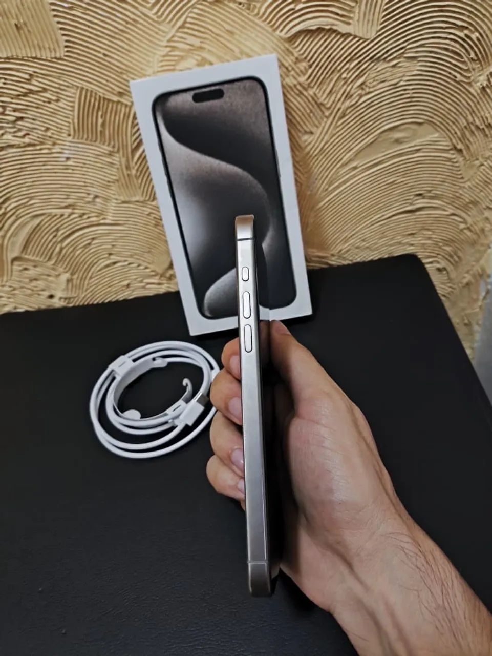 iPhone 15 Pro Max Natural Titanium (EXCLUSIVO) - Celulares e