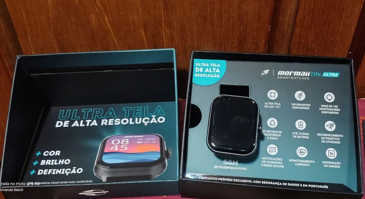 Smartwatch Mormaii Life Ultra - Android - Foto 4