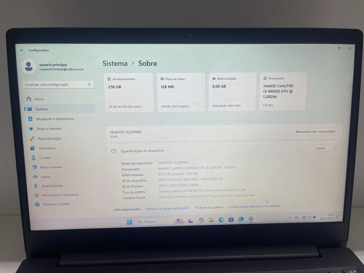 Notebook Lenovo BS145-15IIL - Foto 5